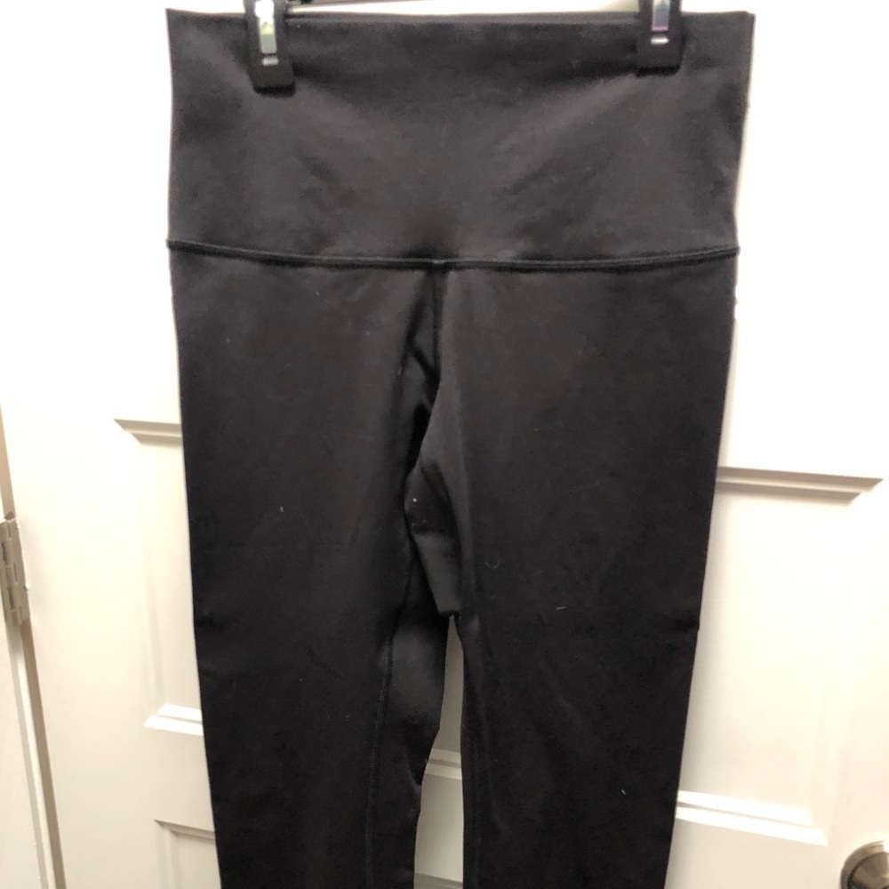 High waisted cropped lululemon leggings.